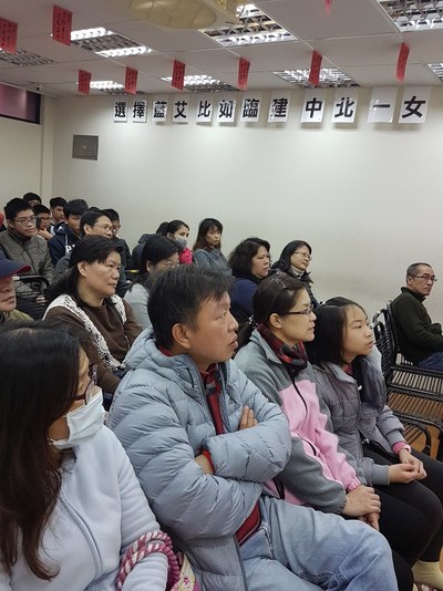 泰山第一補習班藍艾比家長說明會盛況